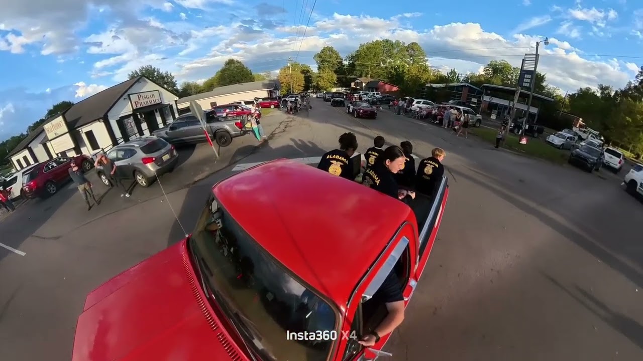 Pisgah Homecoming Parade 2025 FFA POV