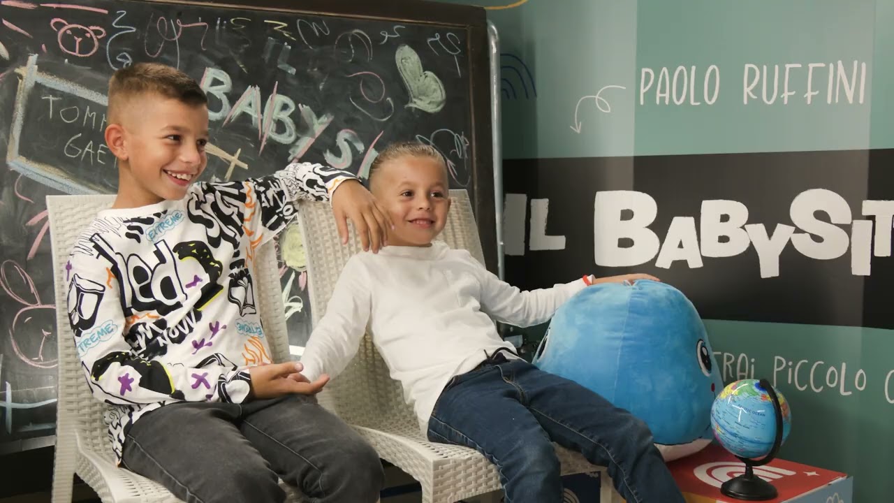 Il Babysitter: Tommaso e Gaetano Sabatino, 10 e 6 anni