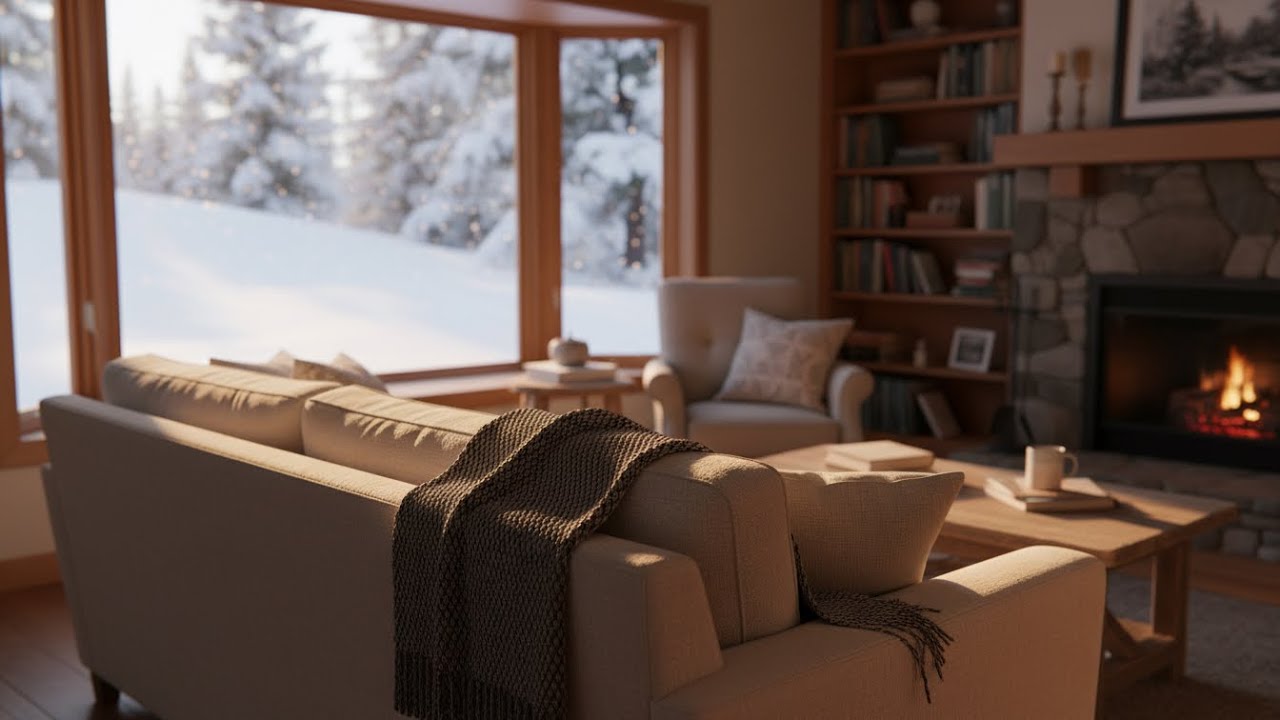 Cold Light, Warm Silence | Peaceful Piano for Winter Afternoons