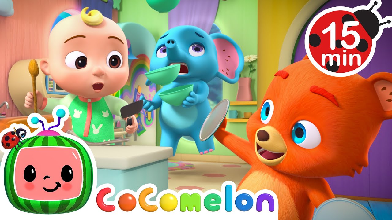 Pots and Pans Song 🔥| CoComelon Animal Time | Animals for Kids