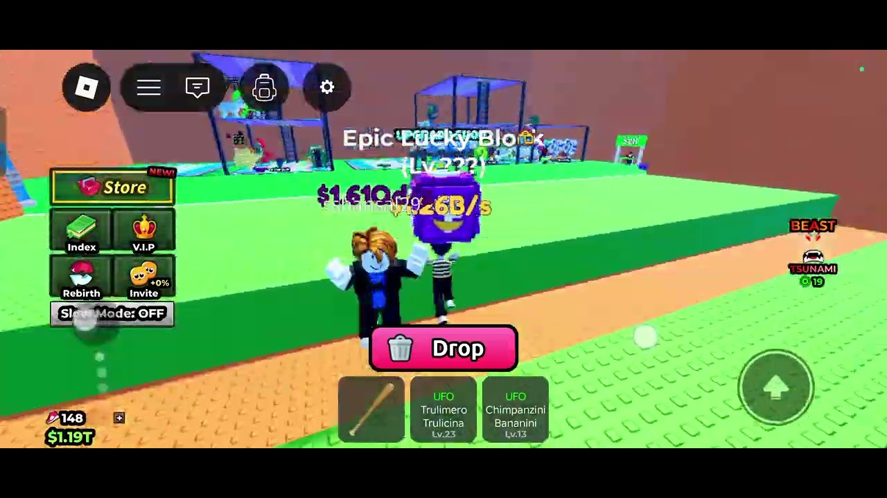 Escape tsunami for brainrots part 3
