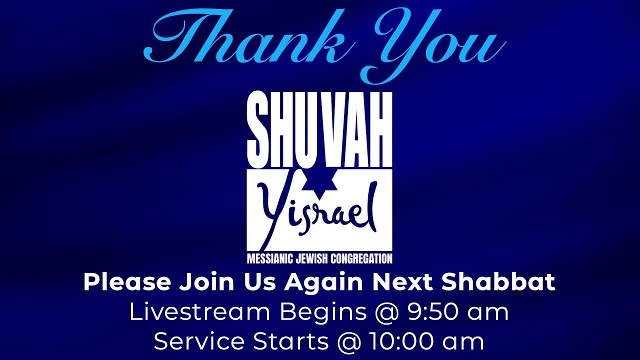 Shuvah Yisrael Shabbat Service 12/20