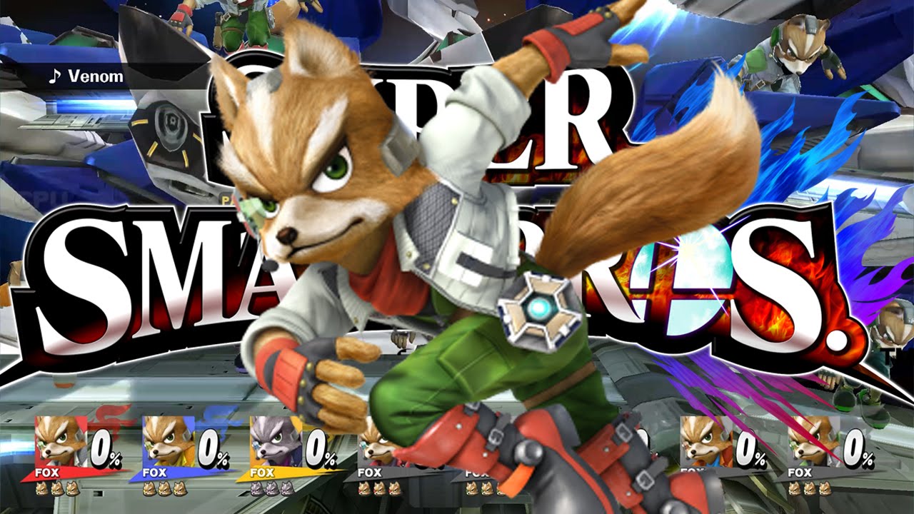 Super Smash Brother For Wii U - The Fox Match