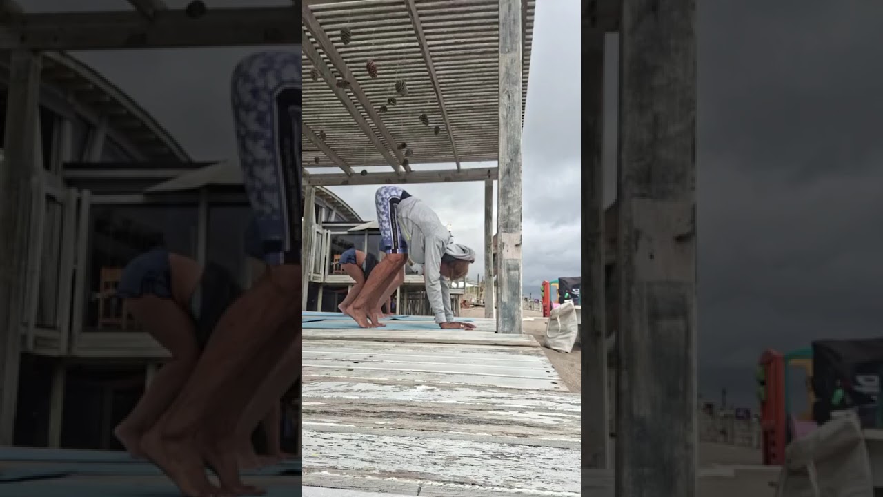 Yoga en la playa N ° 25