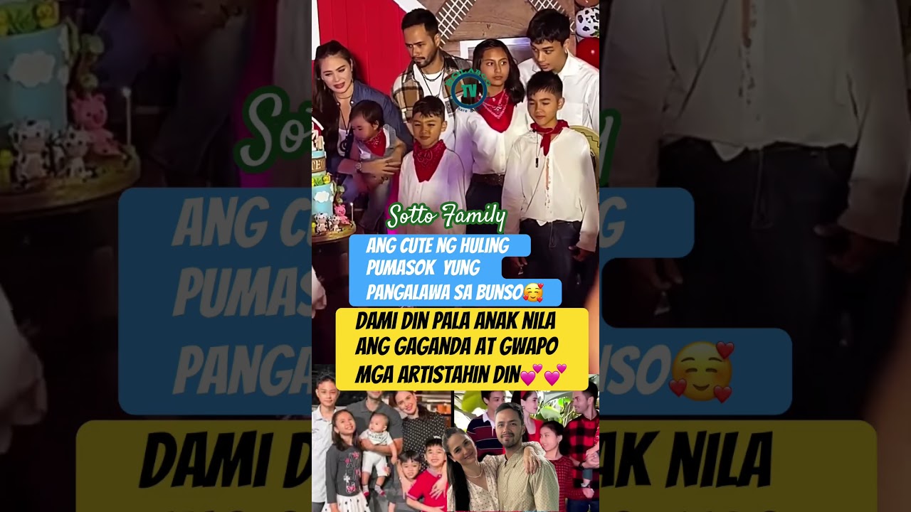 Sotto Family sila pala mga anak nila kristine at oyo boy #sottofamily #kristinehermosa #oyoboysotto