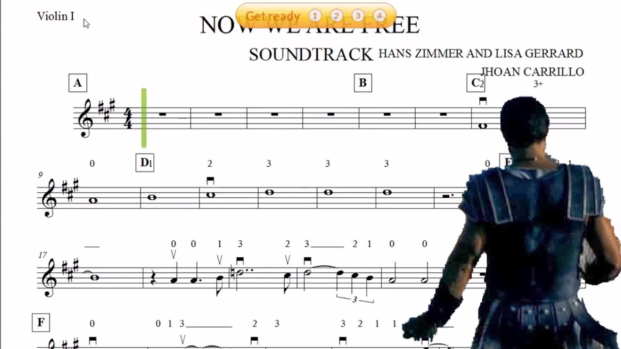 Now We Are Free • Hans Zimmer & Lisa Gerrard - Violín 1.