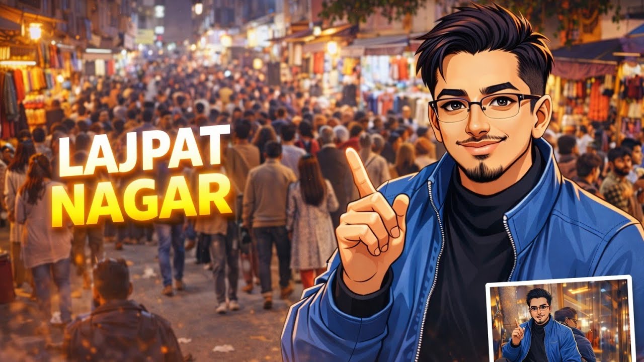 Lajpat Nagar Market, New Delhi #centralmarket #lajpatnagardelhi #delhimarket 