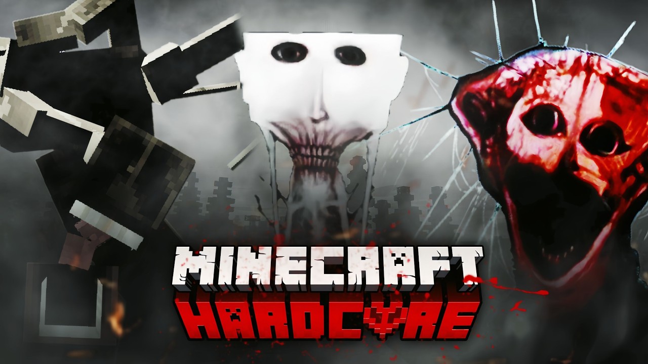 จะรอดไหม!? เมื่อต้องมาเอาชีวิตรอดใน | Minecarft Hardcore Analog Horror