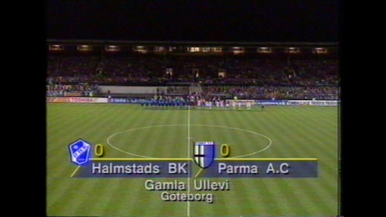 Halmstads BK - Parma (Cupvinnarcupen 1995)