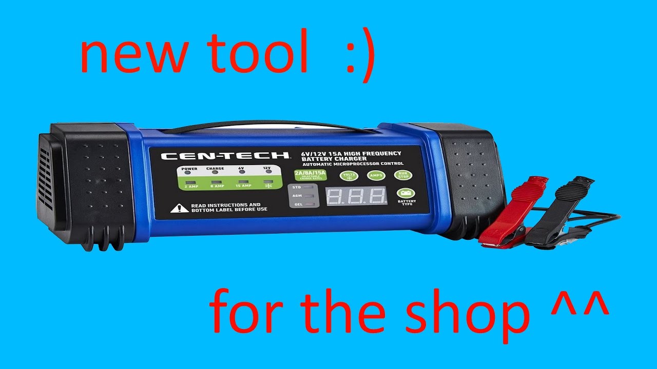 Tool Review - CEN-TECH 6v/12v 15 Amp High Frequency Battery Charger