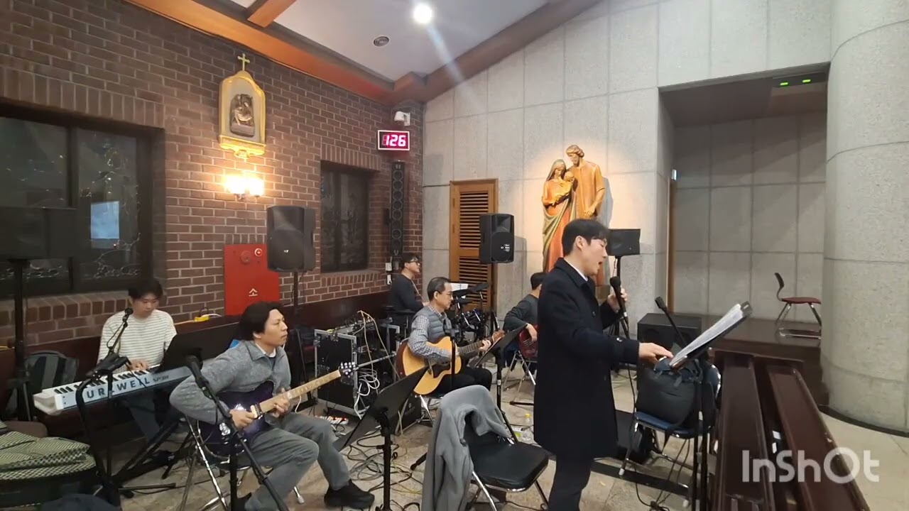 2025년 11월 30일 명일동성당 청년 찬양미사