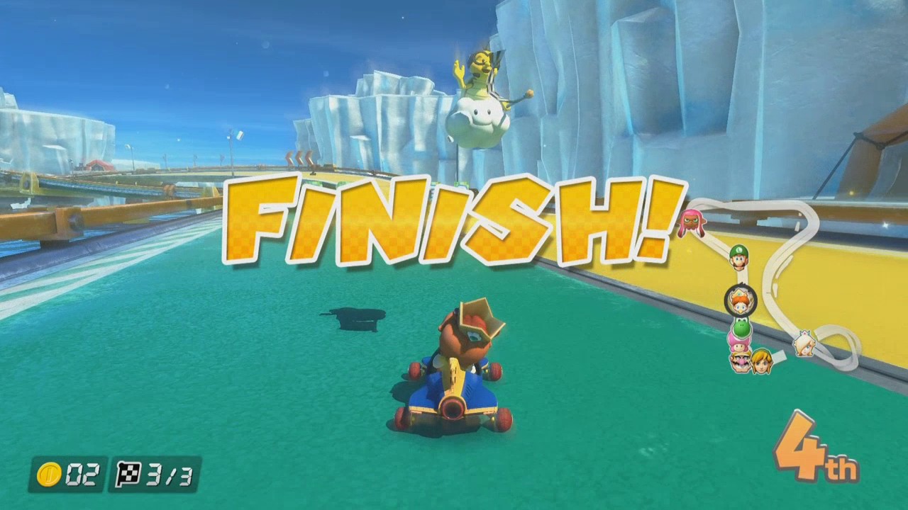 Mario Kart 8 Deluxe: Online Races with Baby Daisy (Part 2)