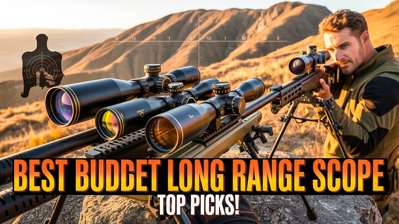 Top 6 Best Budget Long Range Rifle Scope in 2026🔥– Accuracy for Less