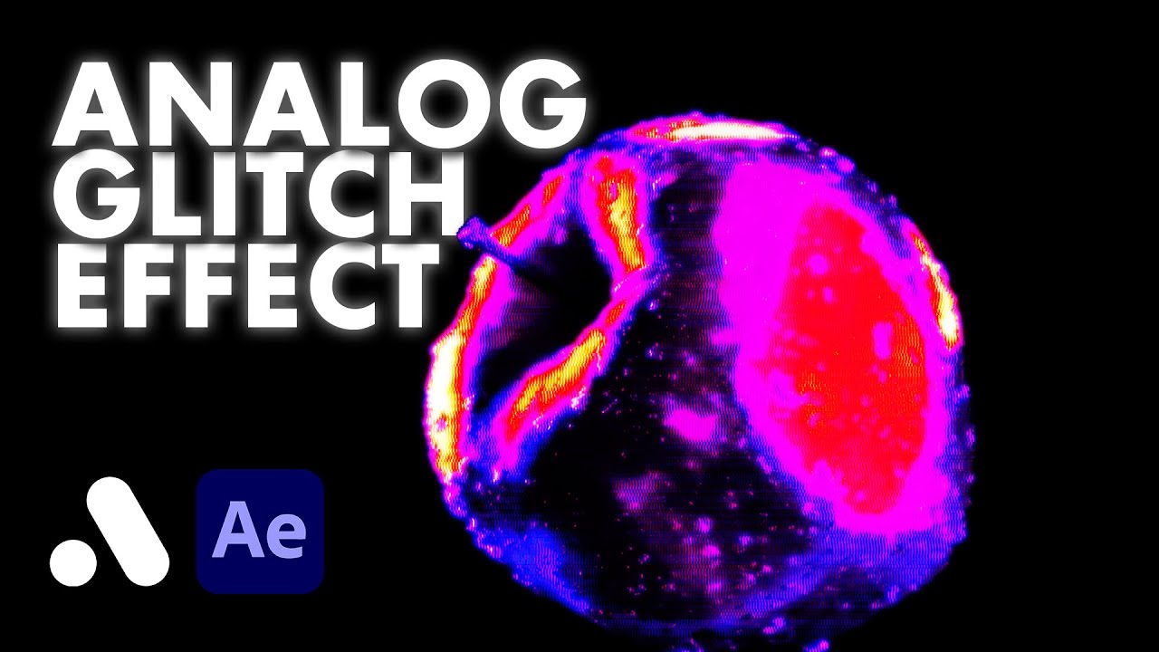 Create an Analogue Glitch Effect in After Effects (No plugins)