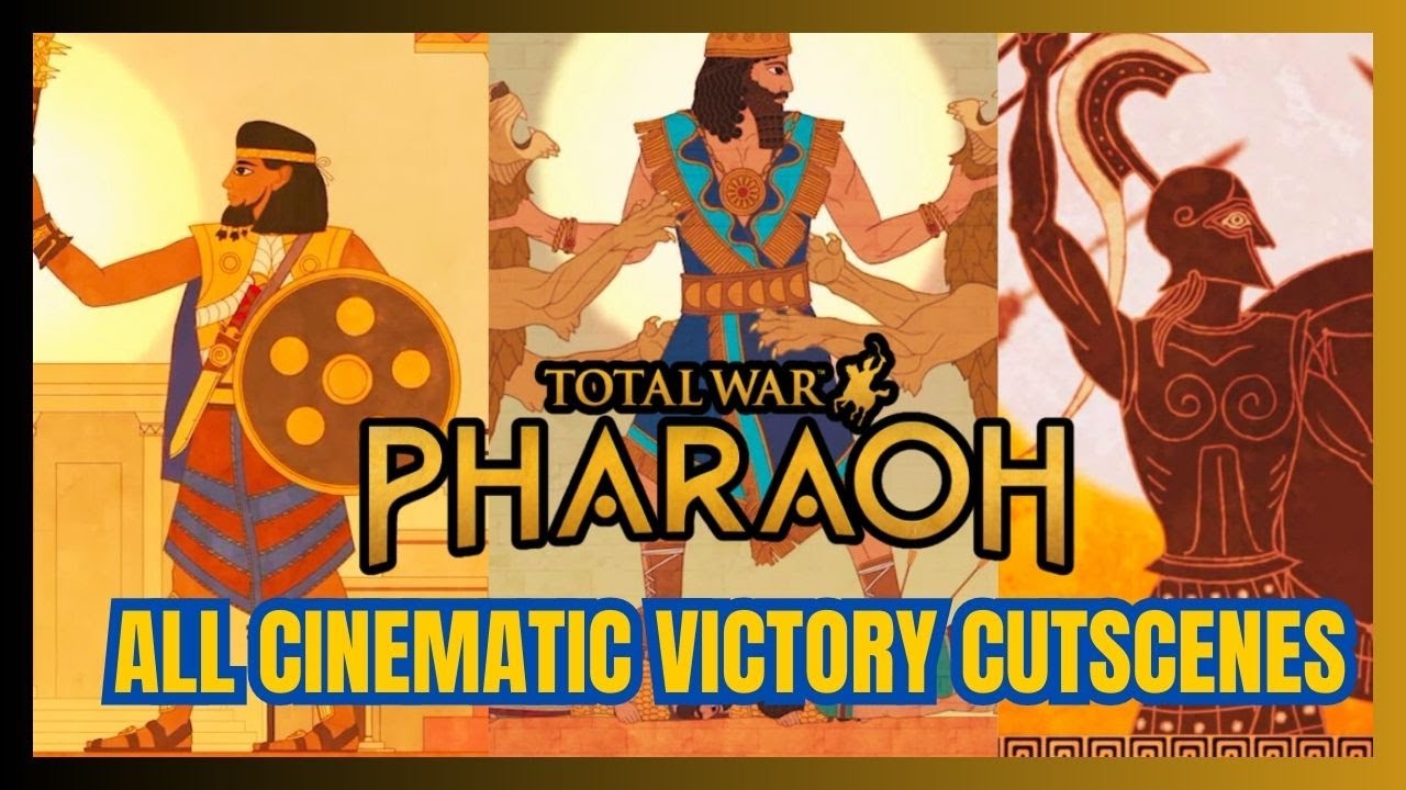Total War PHARAOH | Sea Peoples Ultimate Victory vs Egypt Mesopotamia Canaan