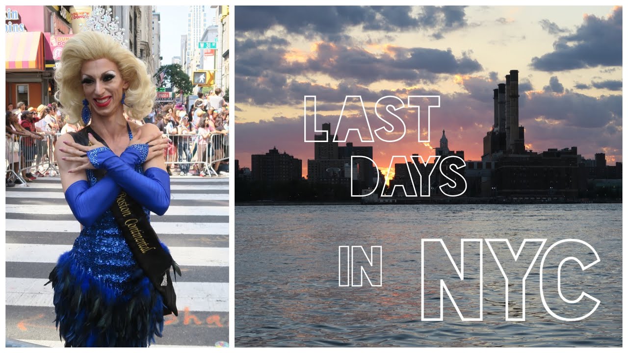 Last days in New York - sunsets, hippos, birthdays and Pride! (Part 3!)