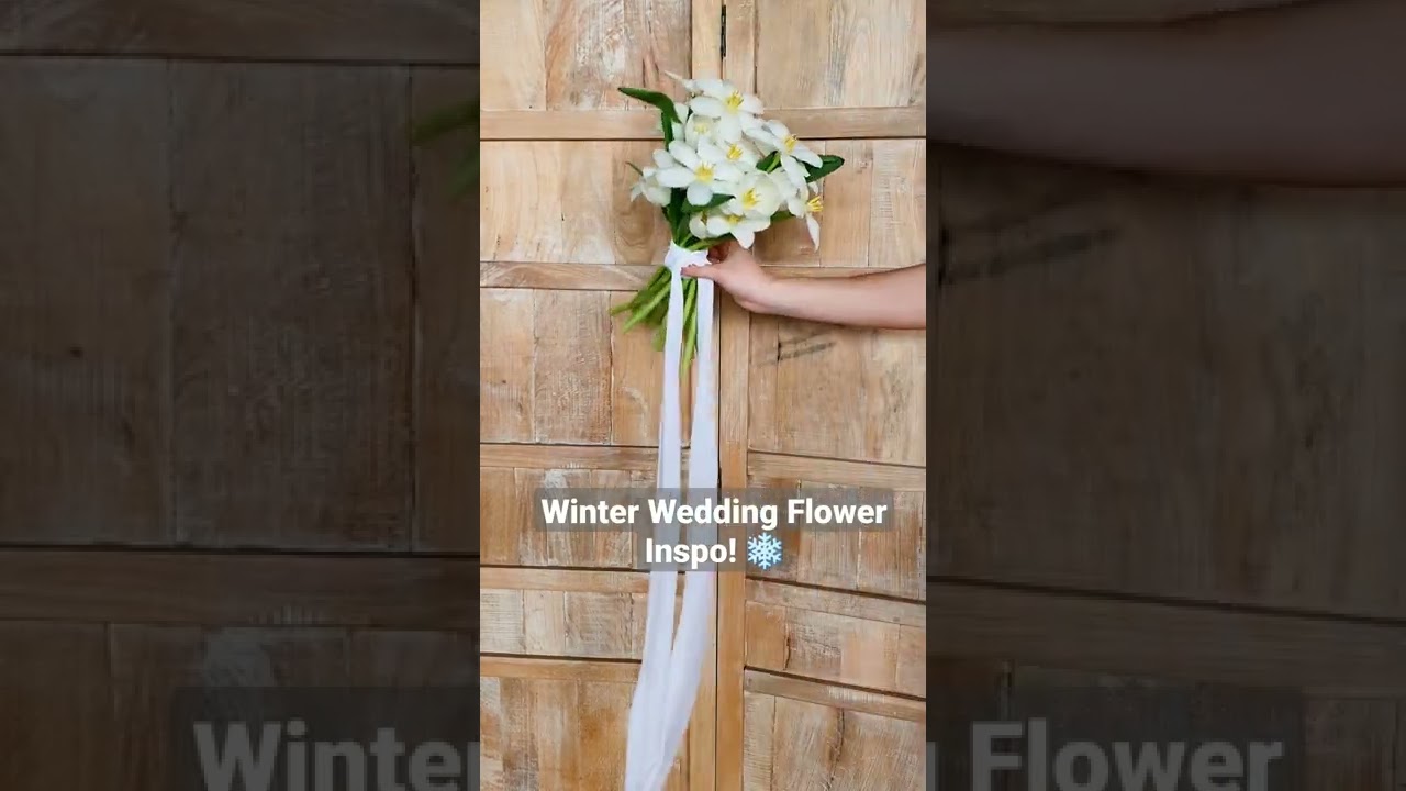 Winter Wedding Flower Inspo! ❄️☃️ | The Wedding Planner
