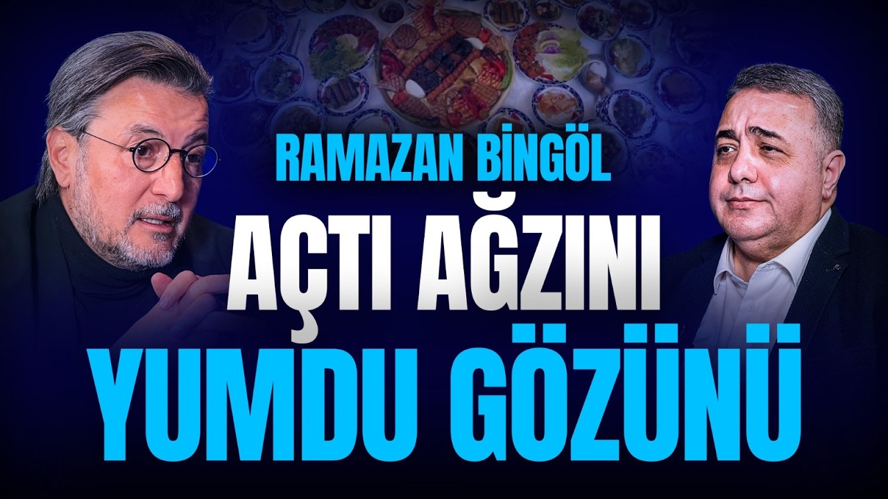 Ramazan Bingöl açtı ağzını yumdu gözünü! #ramazan #iftar #menü