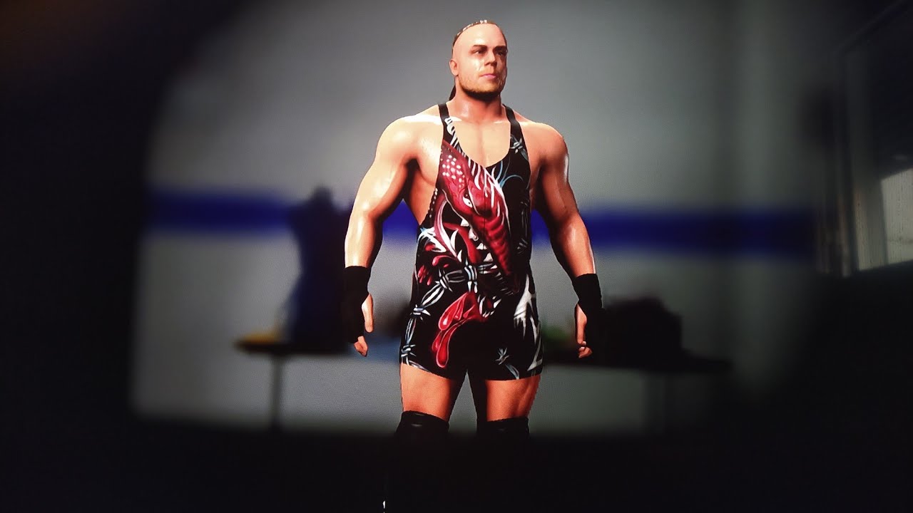 WWE2K18 caw formula:  Rob Van Dam (ECW)