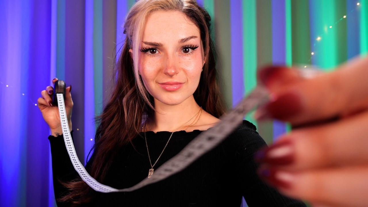 ASMR Fast & Aggressive Measuring You and Detailed Glasses Fitting