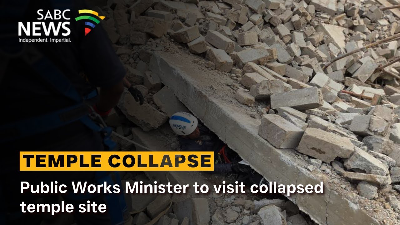 Public Works Minister to visit collapsed temple site