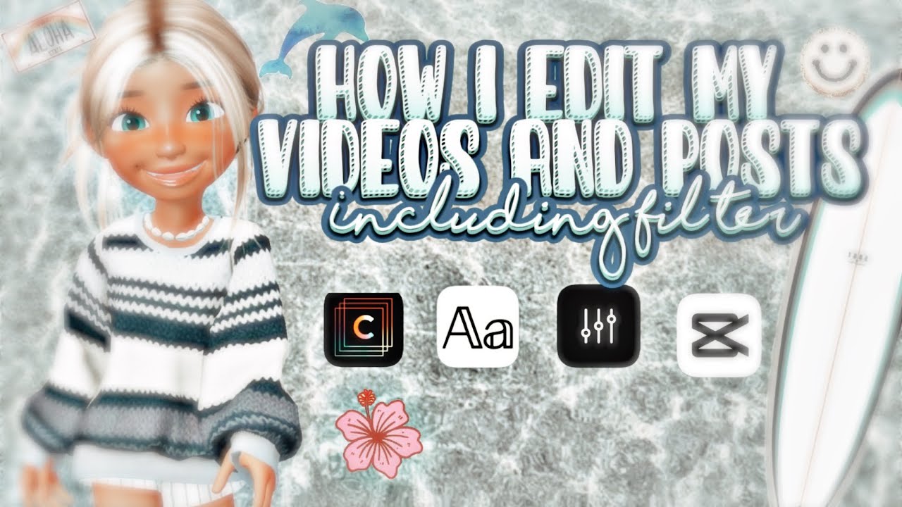 How to edit preppy zepeto videos including filters! #zepeto #preppy