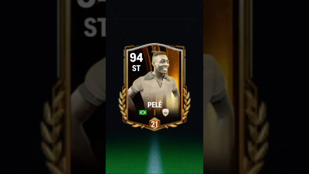 King Midas Touch: Upgrading Pele to Max OVR in FC Mobile! ⚽️