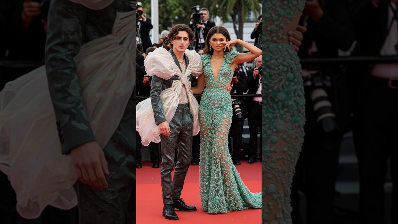 Zendaya & Timoth&eacute;e Chalamet &ndash; Fashion&rsquo;s Most Iconic Duo 💥👑#ytshorts #fashion #metgala