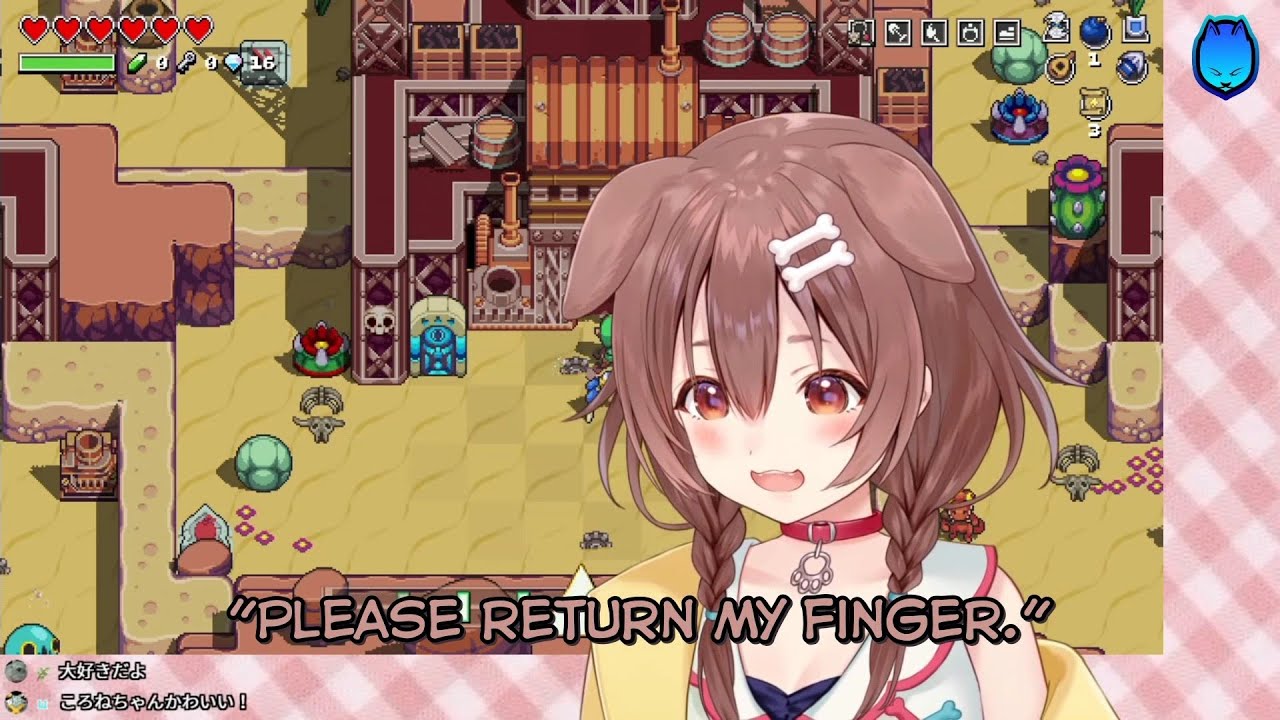Korone Flirts With Fubuki and is Also Asked to Return a Finger (Inugami Korone/Hololive) [ENG SUB]
