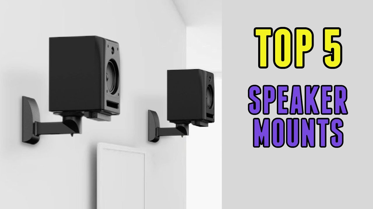 Best Speaker Mounts: Securely mount your speakers
