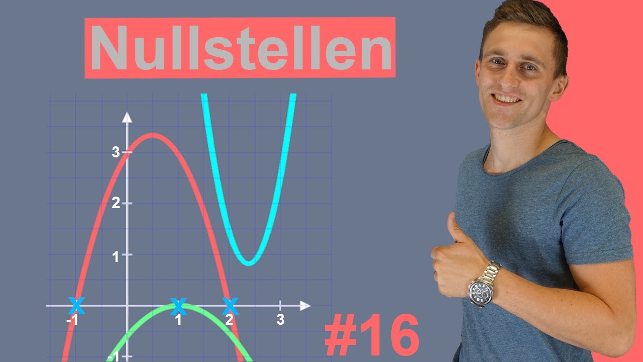Nullstellen von quadratischen Funktionen #16 | Wann keine, eine oder zwei Nullstellen?