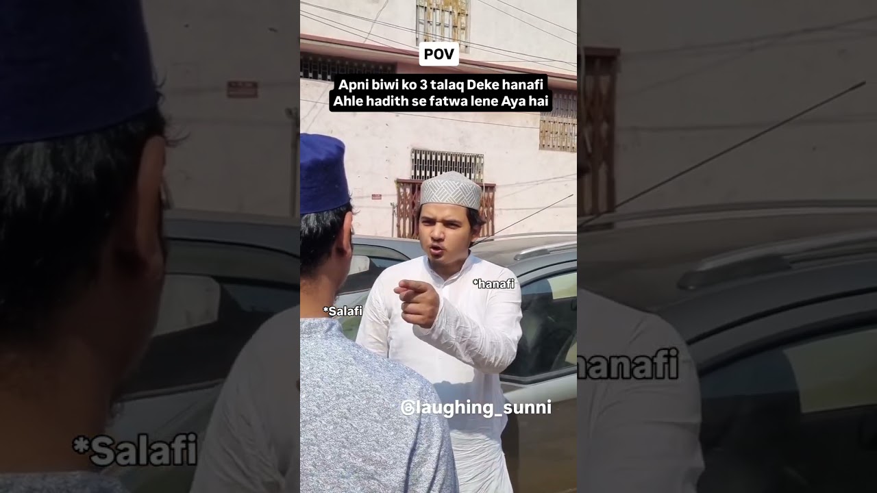 Hanafi after giving 3 Talaqs to his wife 😂 | #shorts #short #islam #muslim #funny #comedy #trending