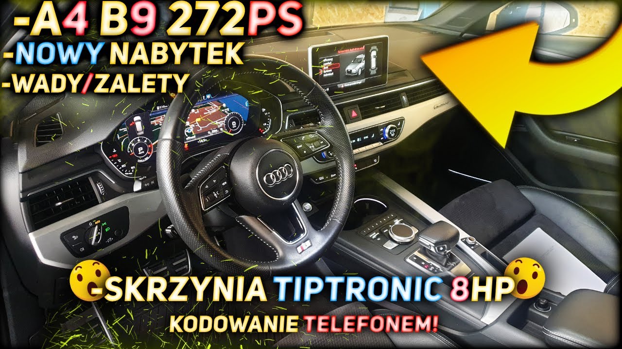 Spełnił marzenie a ASO nie chce wymienić oleju w skrzyni.. A4 B9 272ps Wady i Zalety :)
