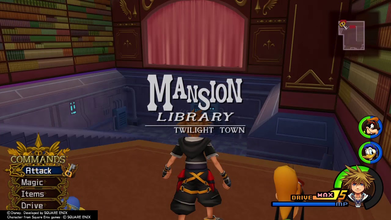 KINGDOM HEARTS II Guía para subir de nivel 99.-Just AlexJav