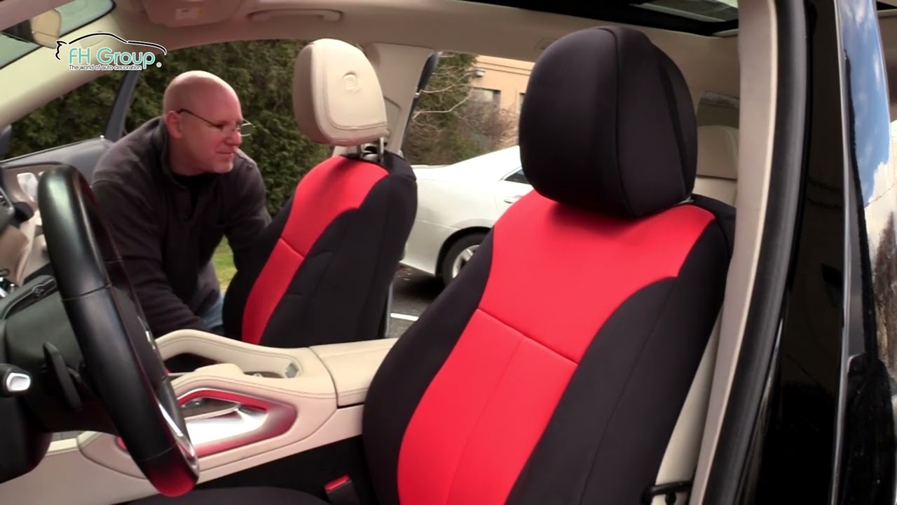 Neoprene Ultraflex Seat Covers &ndash; Front Set | FH Group - FB091
