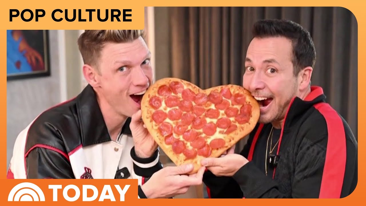 Backstreet Boys Team With Pizza Hut for Heart-Shaped Pies