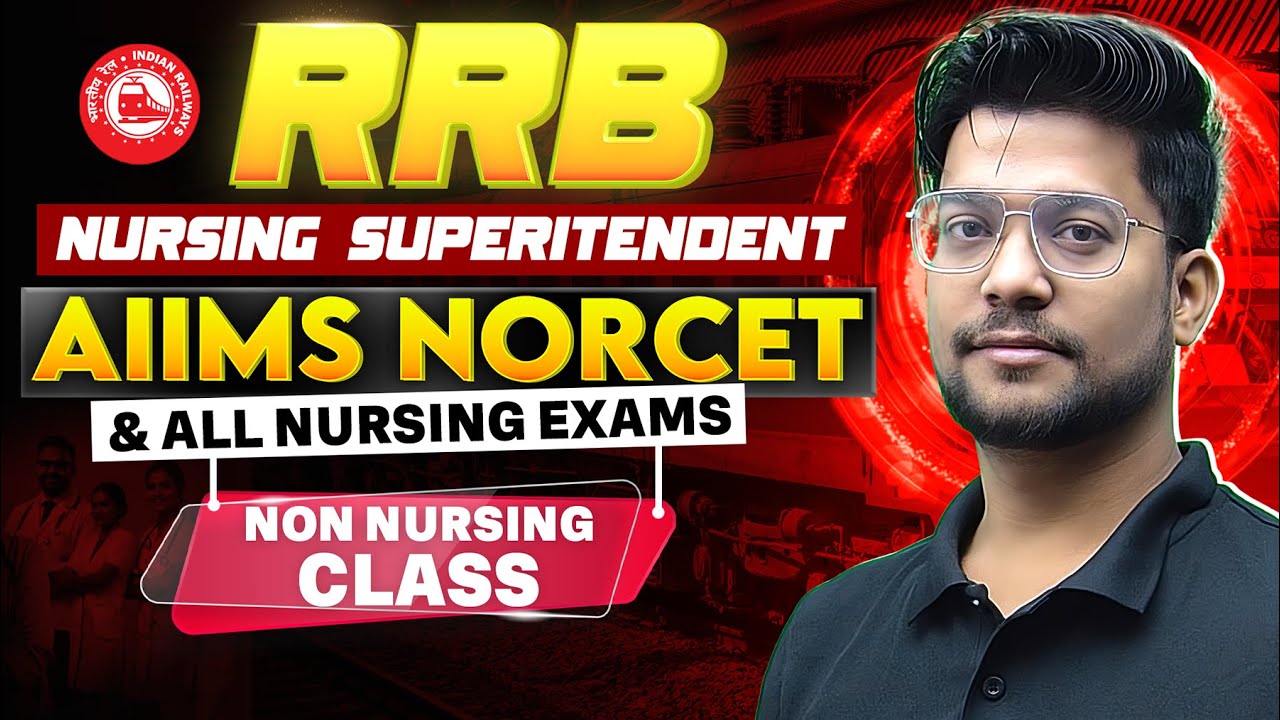 RRB Nursing Superintendent 2026 PYQs | Pradeep Sir Live | Daily 8:30 PM | Nursing Peeth Lucknow