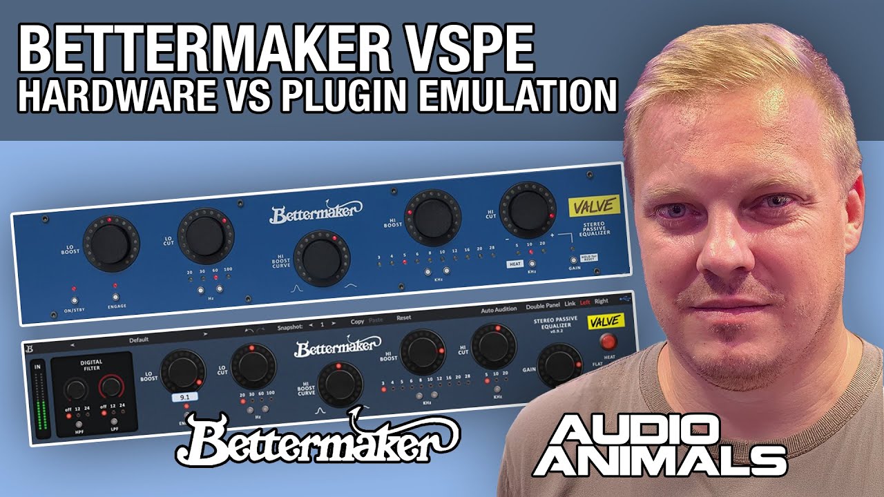 Эмуляция оборудования и плагинов Bettermaker VSPE