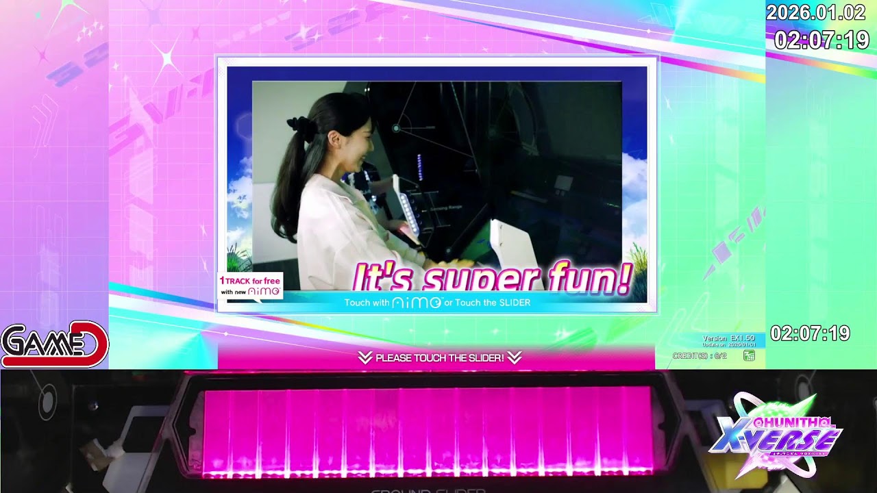 [CHUNITHM X-VERSE] 게임디 실시간 스트리밍/GAME D Live Streaming