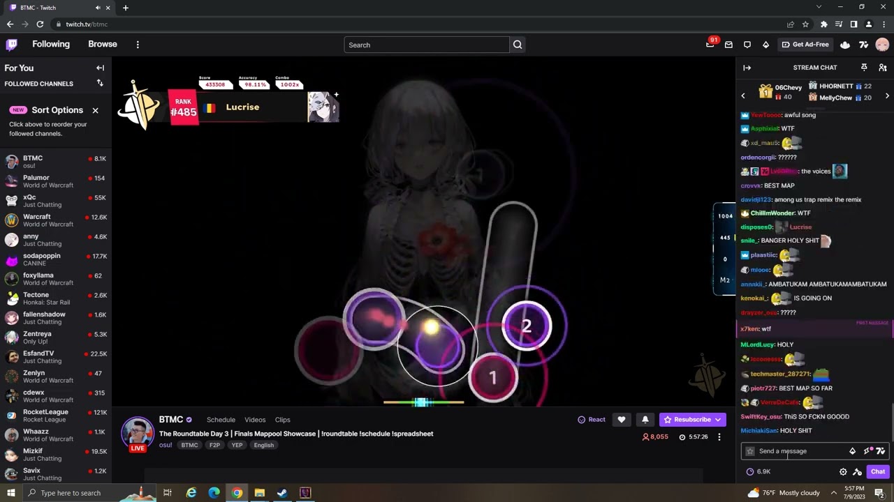 ArchangeL Custom song TB Roundtable live reveal with chat