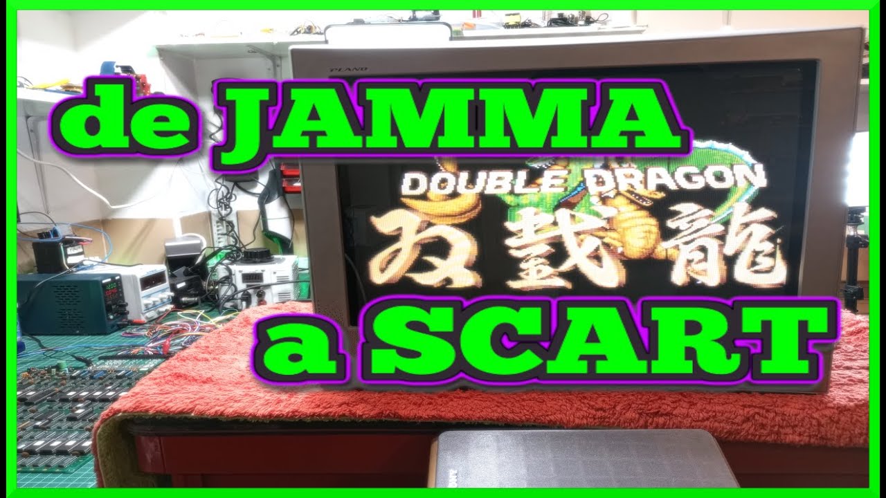 Conecto mi arcade a un TV JAMMA a SCART