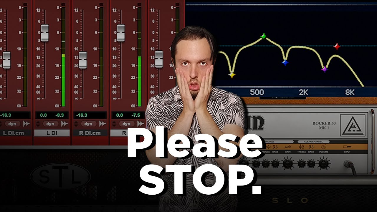 Self-Recording Guitar Players LOVE Making Things Complicated And It’s Not Good