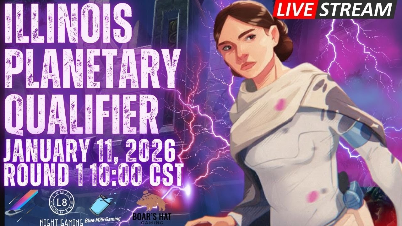 SW:U Illinois Planetary Qualifier at Boars Hat Gaming - Live Commentated Coverage - Premier PQ
