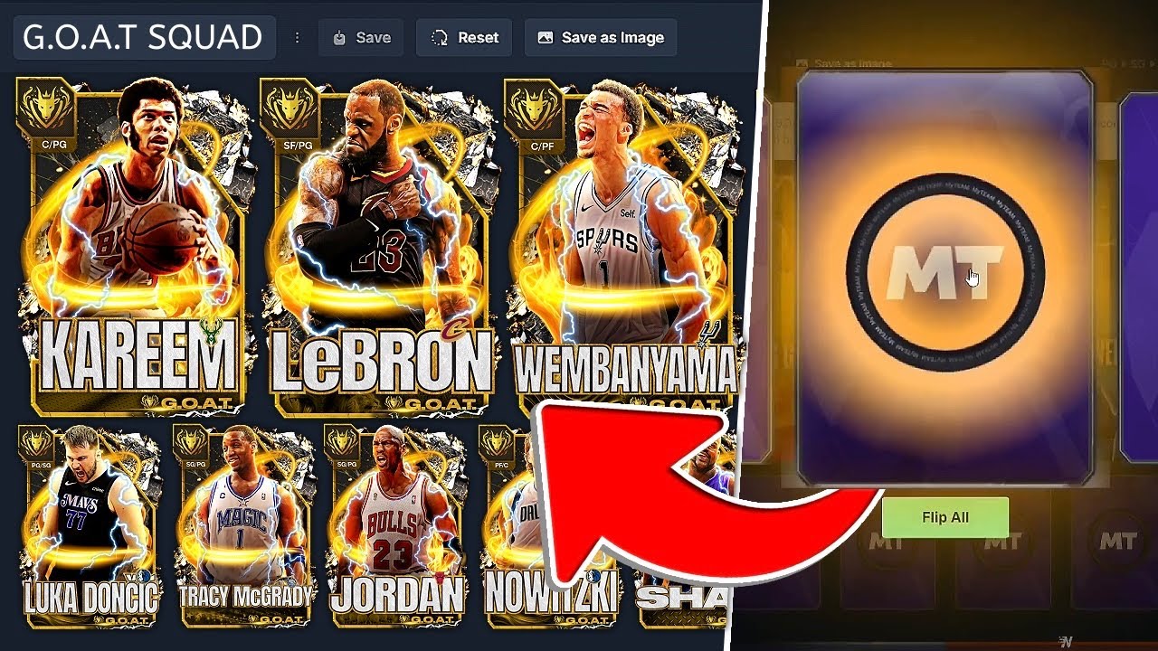 Попытка *СОСТАВИТЬ* полный состав G.O.A.T.