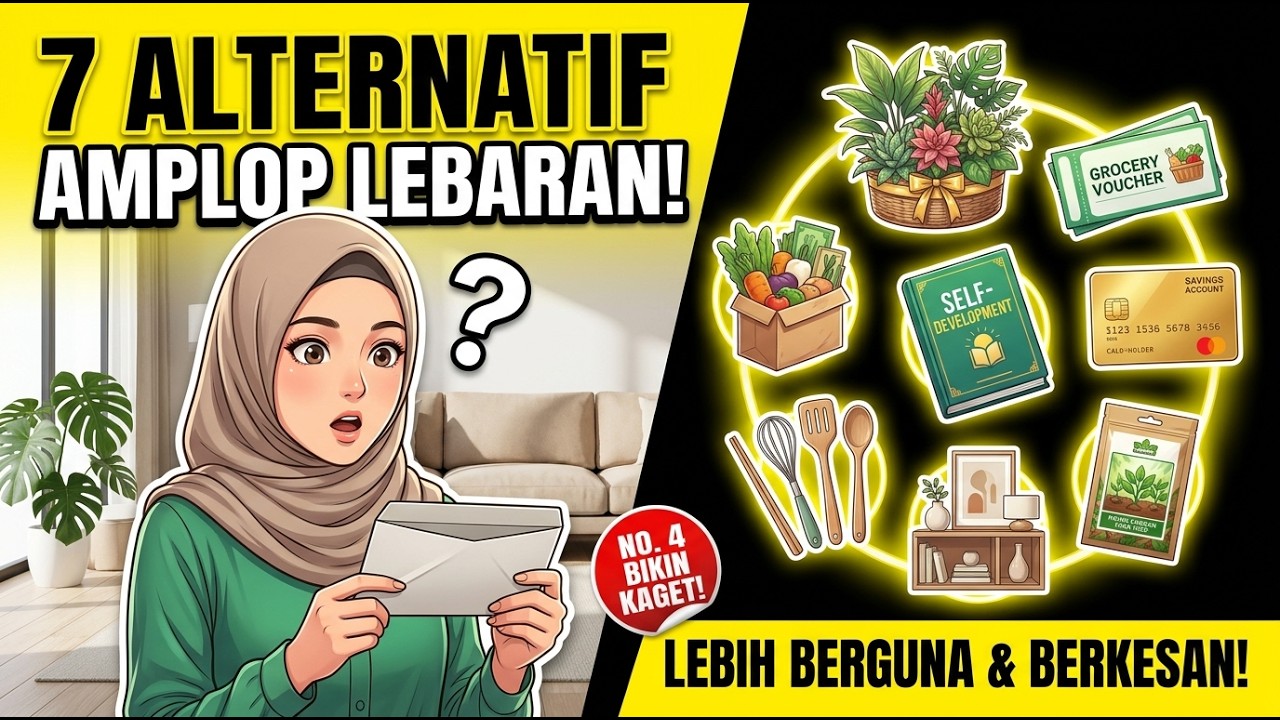 7 Alternatif Selain Amplop Uang, Untuk Dibagikan saat Lebaran