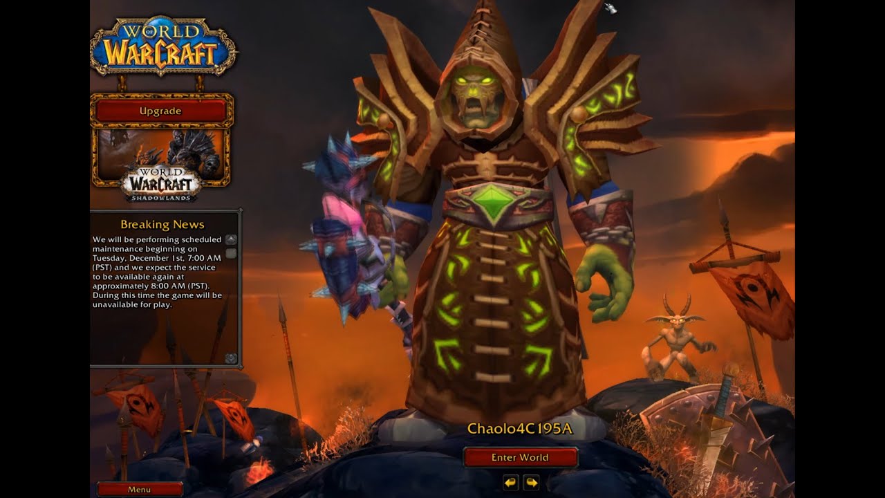 Logging into World of Warcraft for the First Time in 10 years