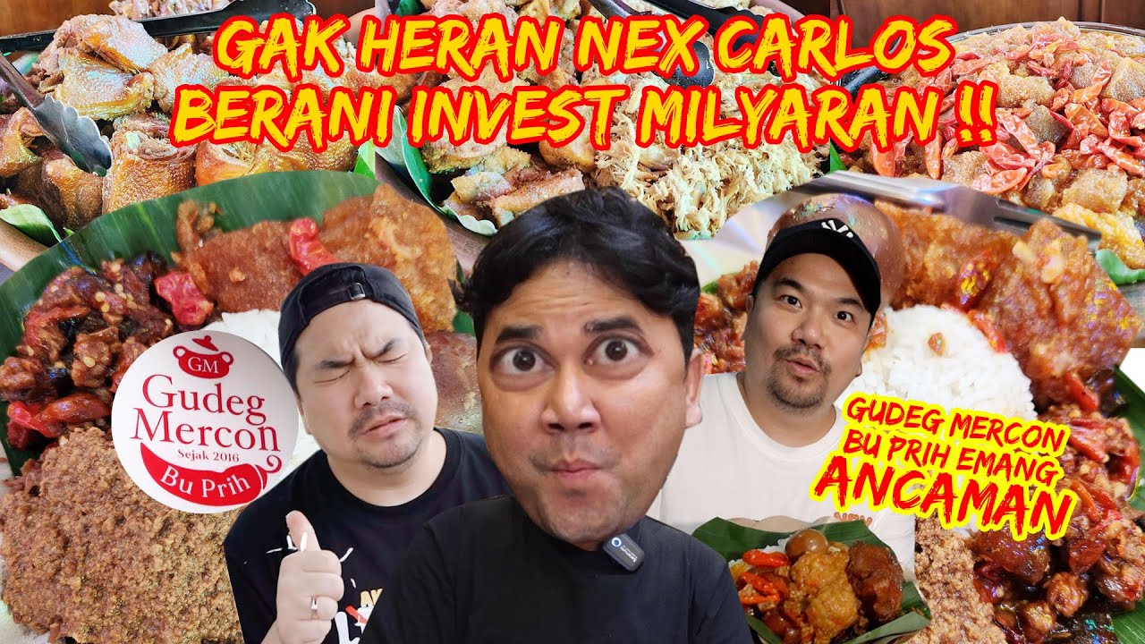 GUDEG DARI SURGA🔥GUDEG MERCON BU PRIH NGEUNAAAHHH PISAN‼️#nexcarlos #gudegjogja