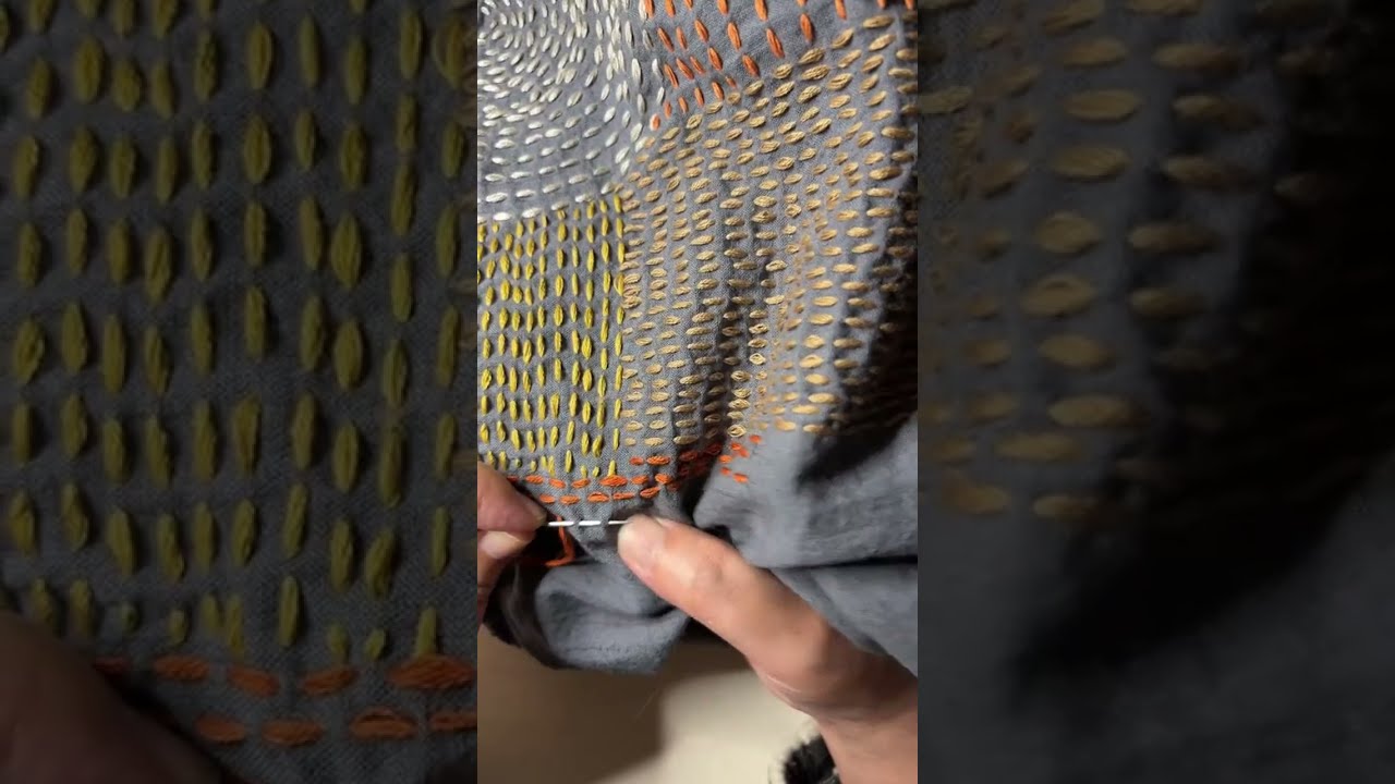 Slow Stitch Diaries vol.22 | Zen Embroidery & Meditation Live archive ［Non verbal,Non  chat］