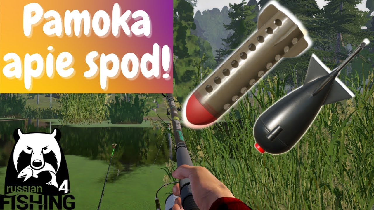 Pamoka apie spod! #149 Russian fishing 4