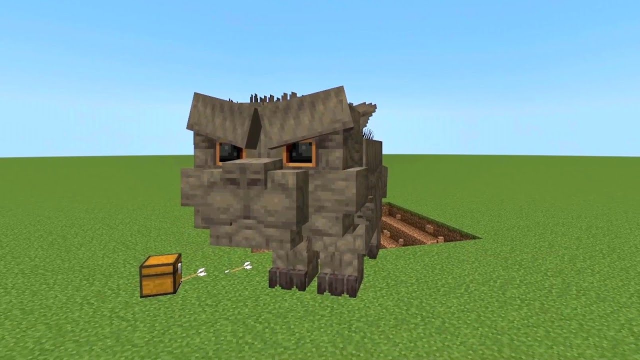 Catzilla Mod in Minecraft...